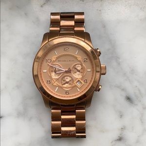 Michael Kors Rose Gold Watch
